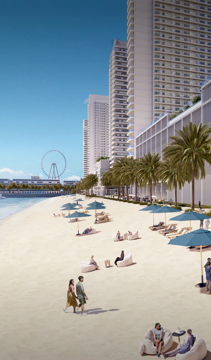 Beachgate by Address above the Emaar Beachfront private beach